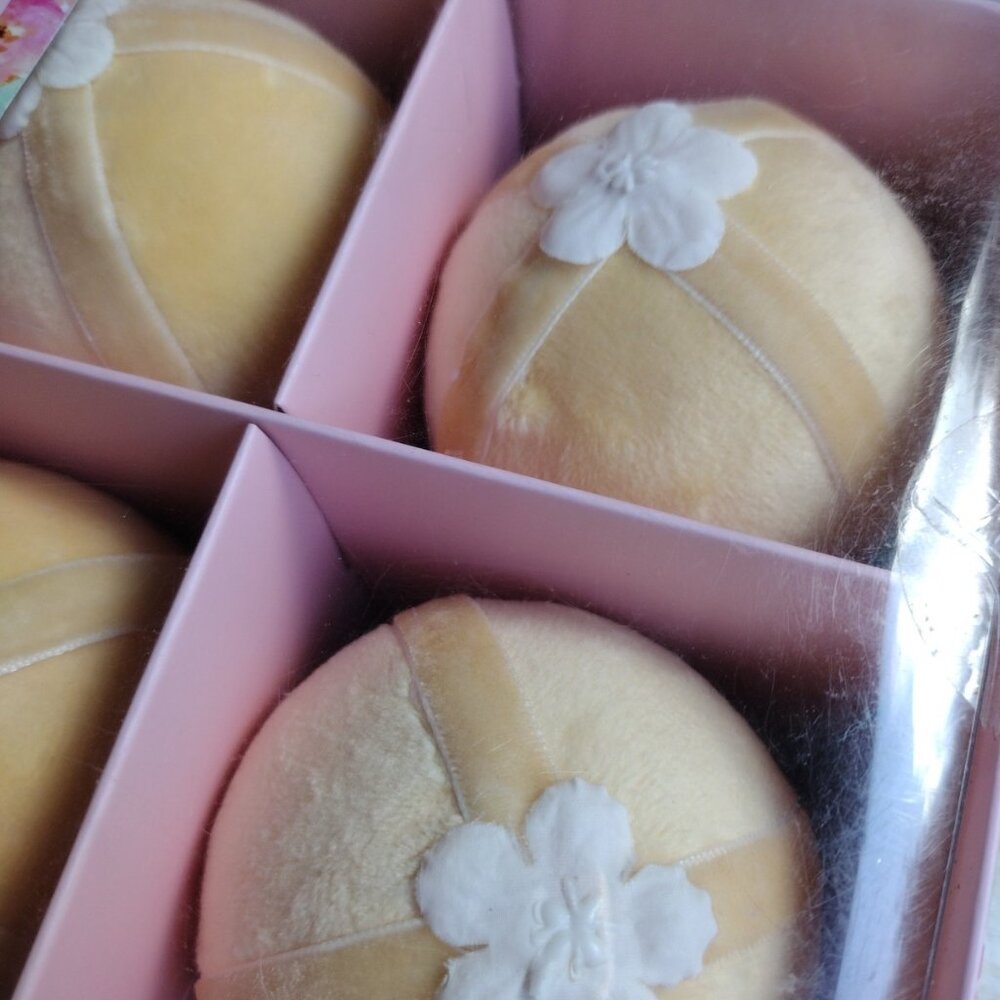 Spring Gatherings Velvet Eggs Set of 4 Spring Easter Bowl Filler Decor NEW - Picture 5 of 5